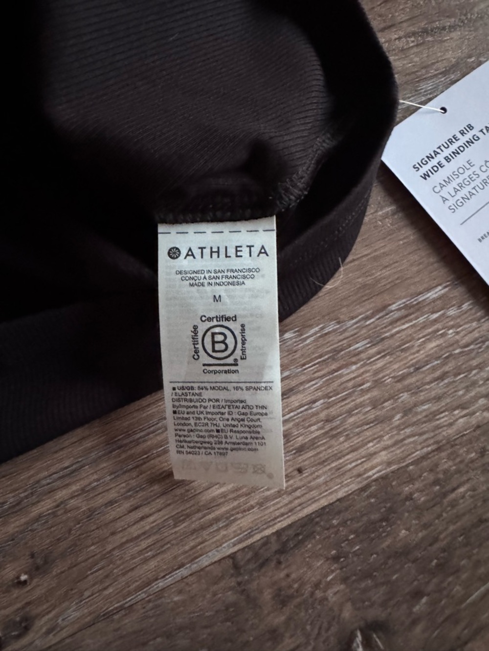 ATHLETA Rib Wide Binding Tank - Picture 5 of 9